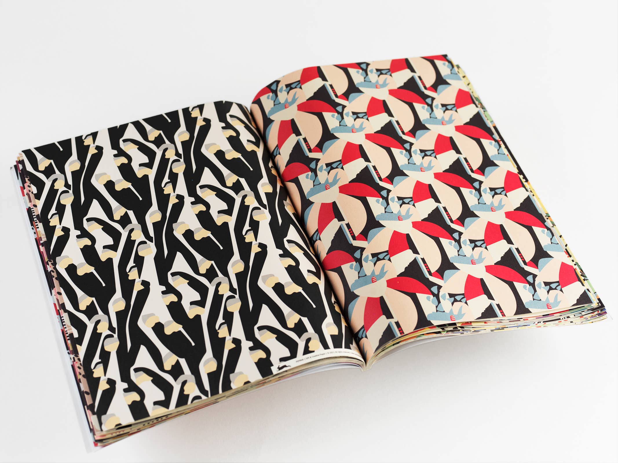 1920s Déco Gift & Creative Paper Book