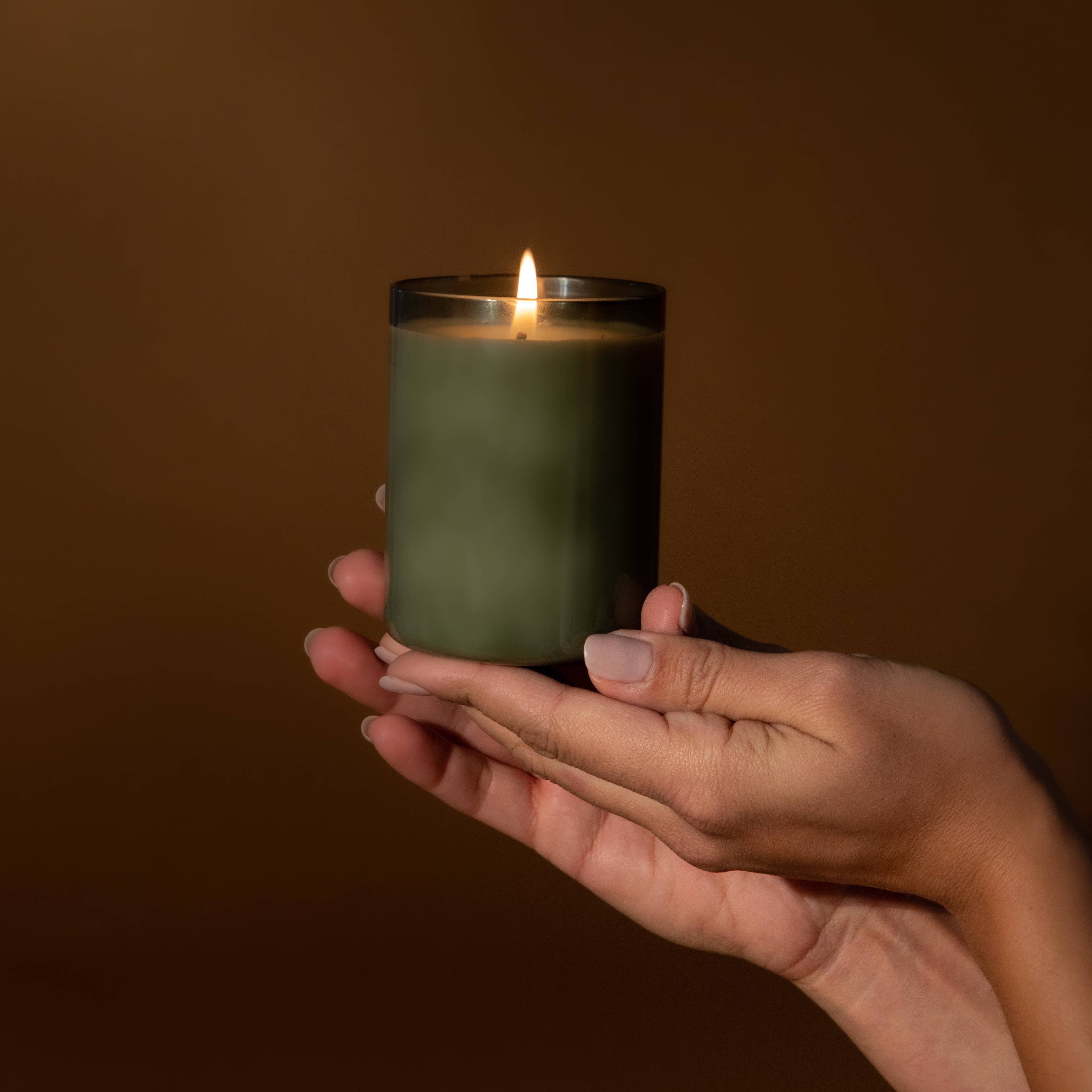 The Explorer Glass Candle - Bergamot + Ginger