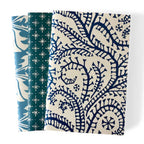 Three Assorted Memo Books for Pocket Folio Blue