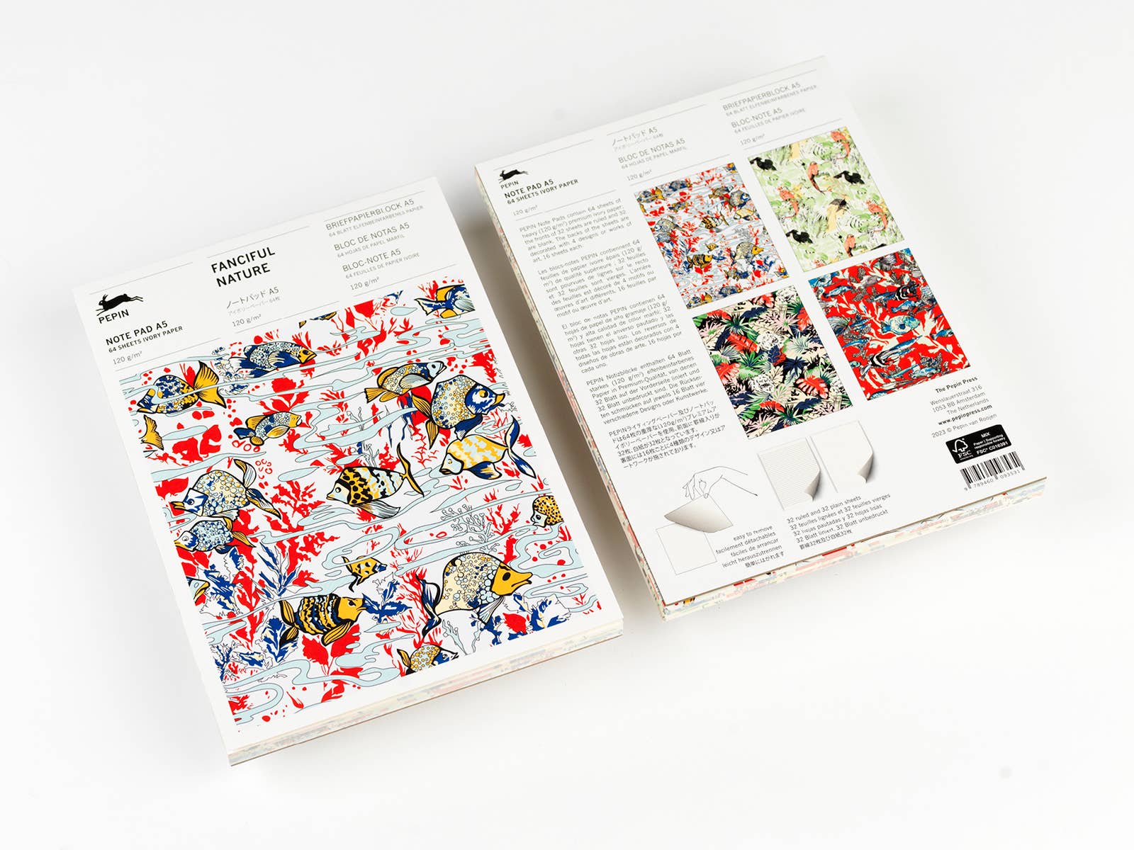 Fanciful Nature A5 Note Pad & Writing Paper