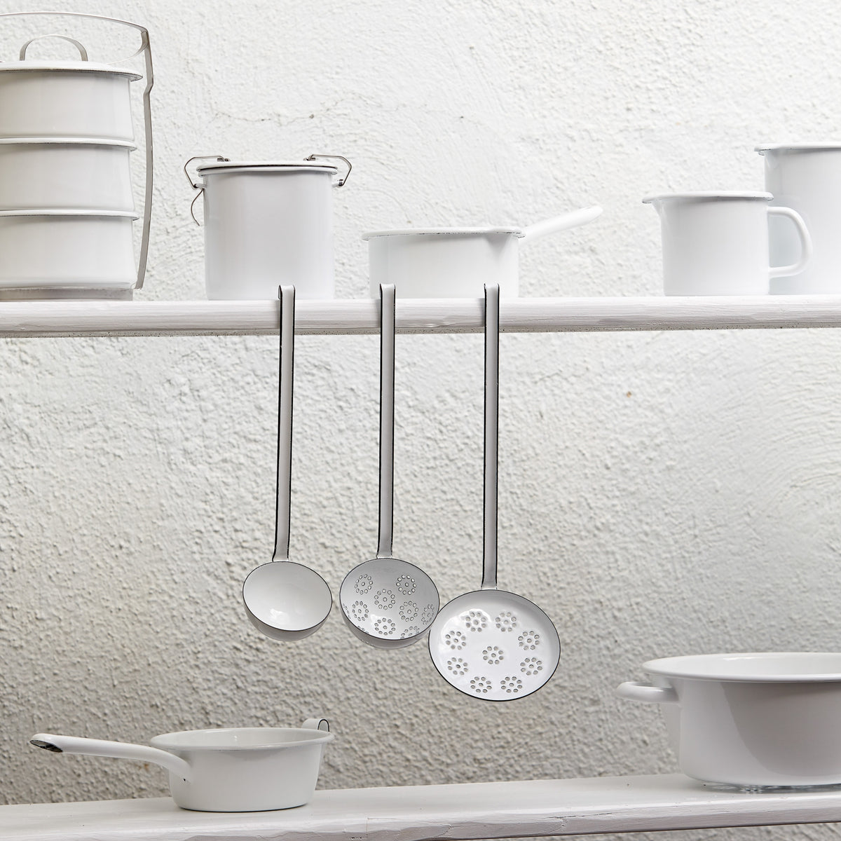 Ladle - White - 9cm