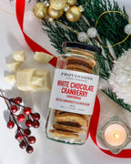 White Chocolate Cranberry Shortbread