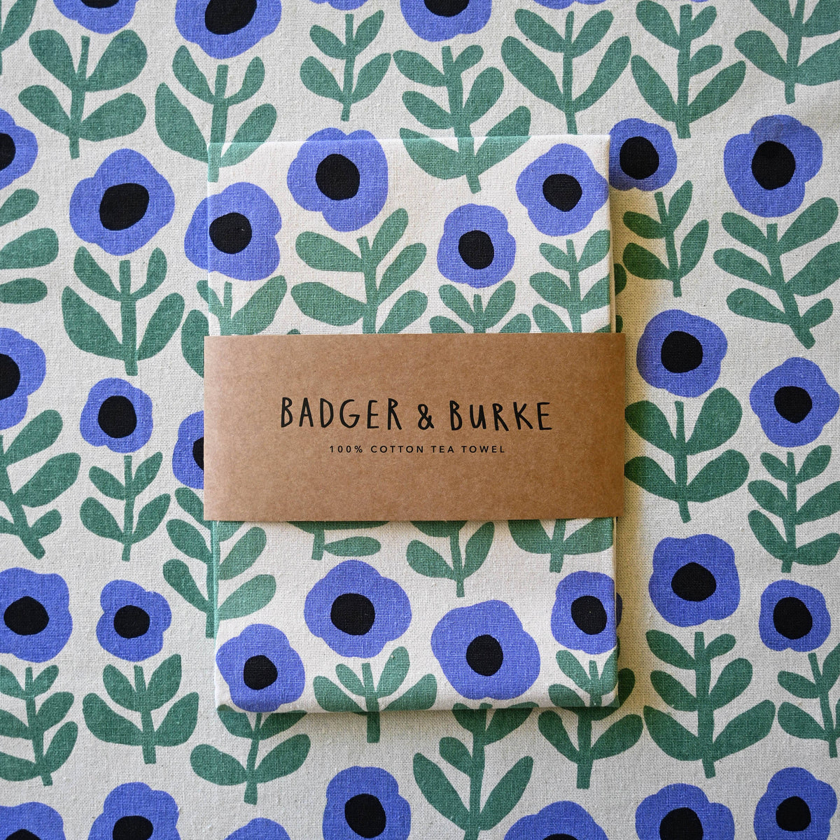Poppy Tea Towel