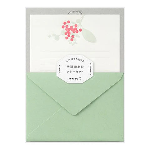 Letter Set - Red Bouquet