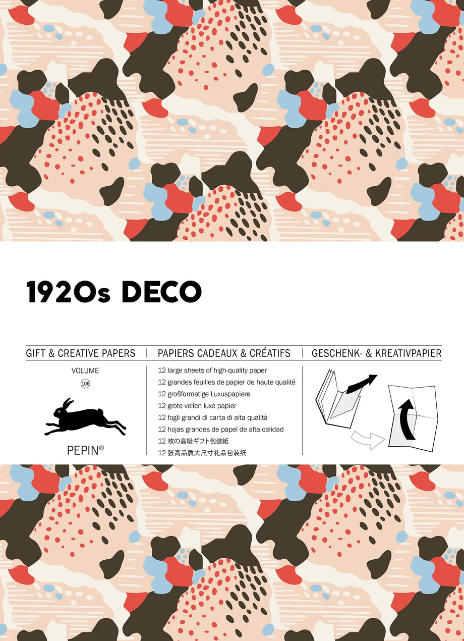1920s Déco Gift & Creative Paper Book