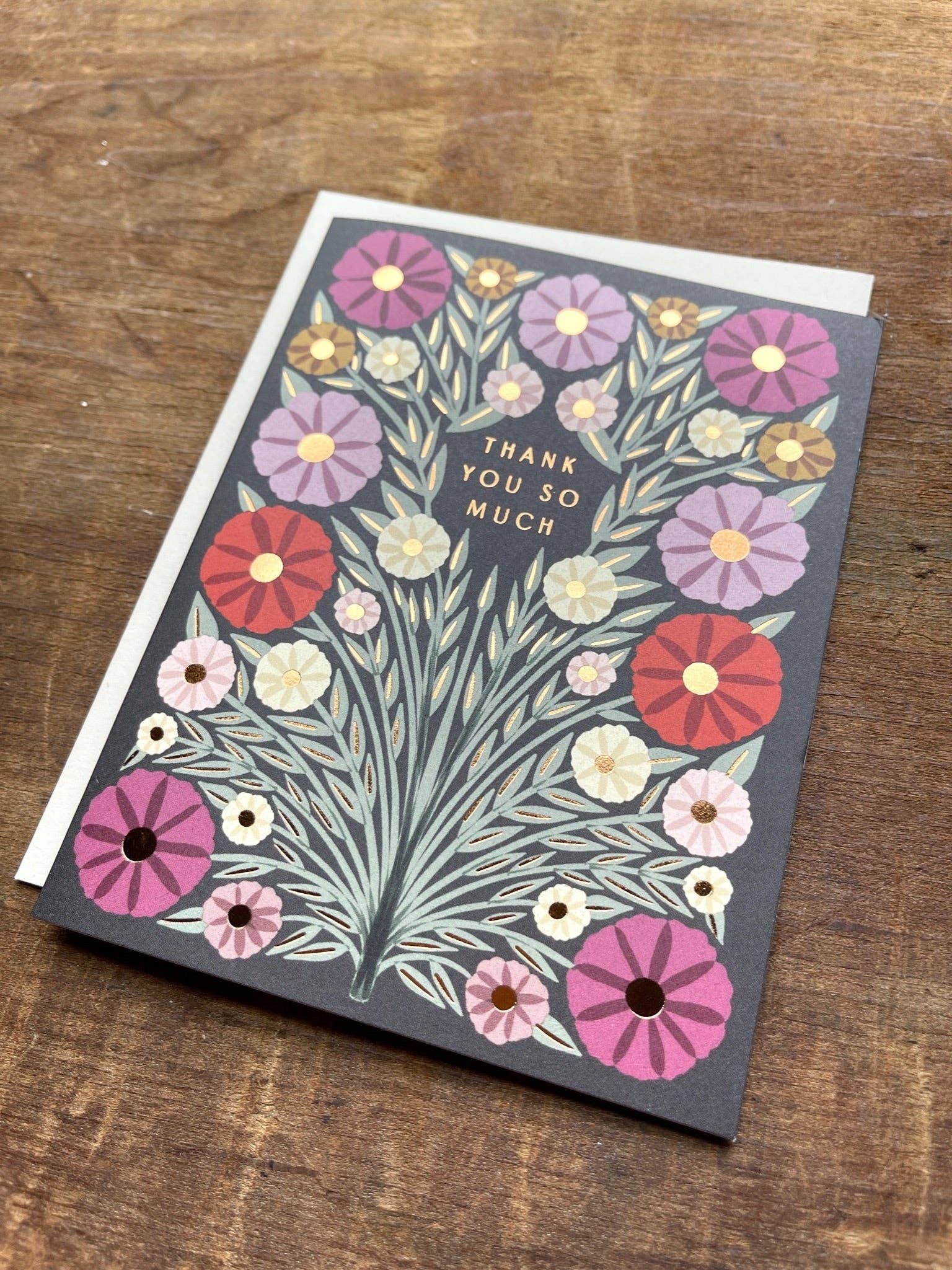 Box of 6 "Thank You So Much" Greeting Cards