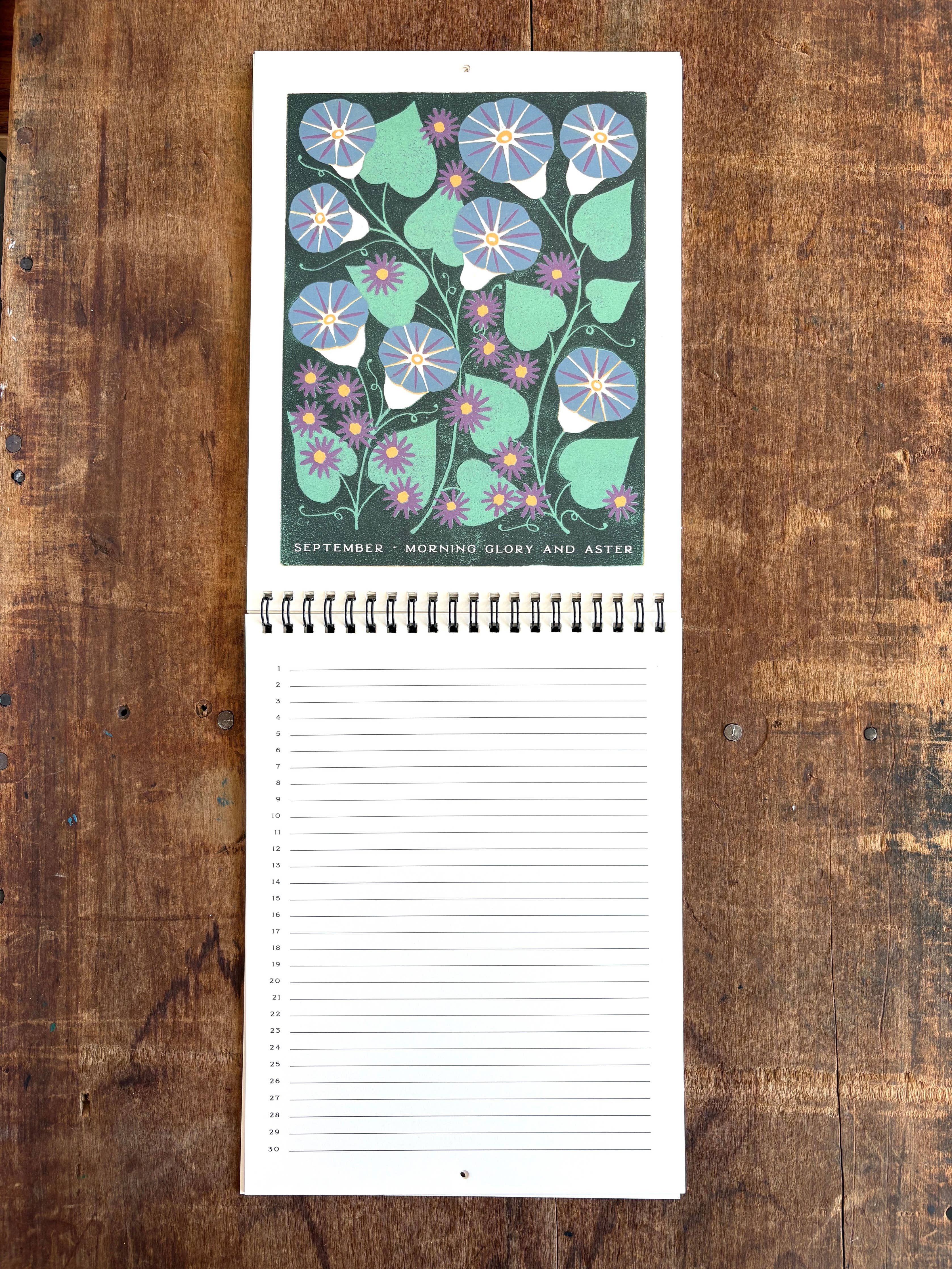 Perpetual Birth Month Calendar