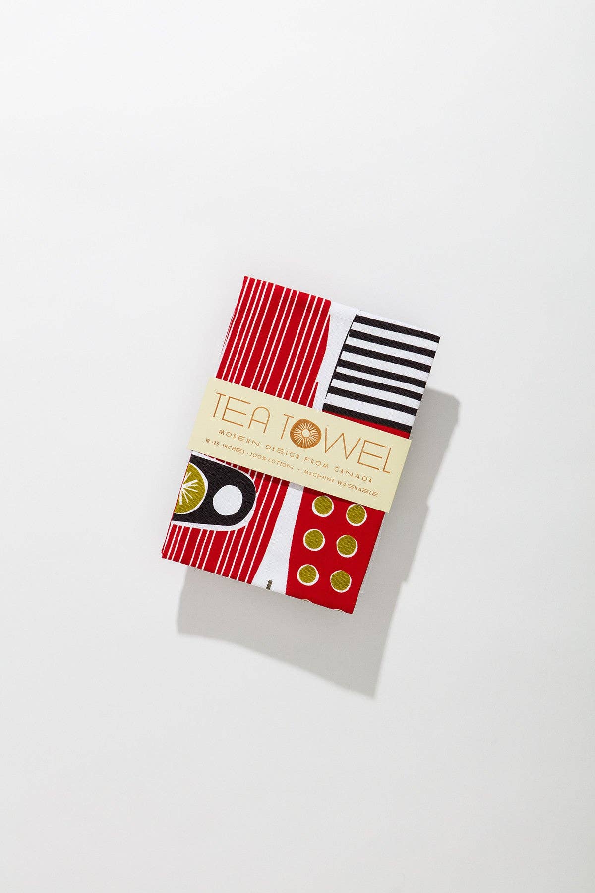 Canoes Tea Towel