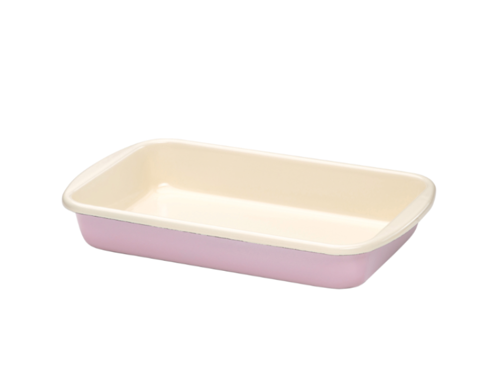 Casserole Dish - Pink - 32/19cm