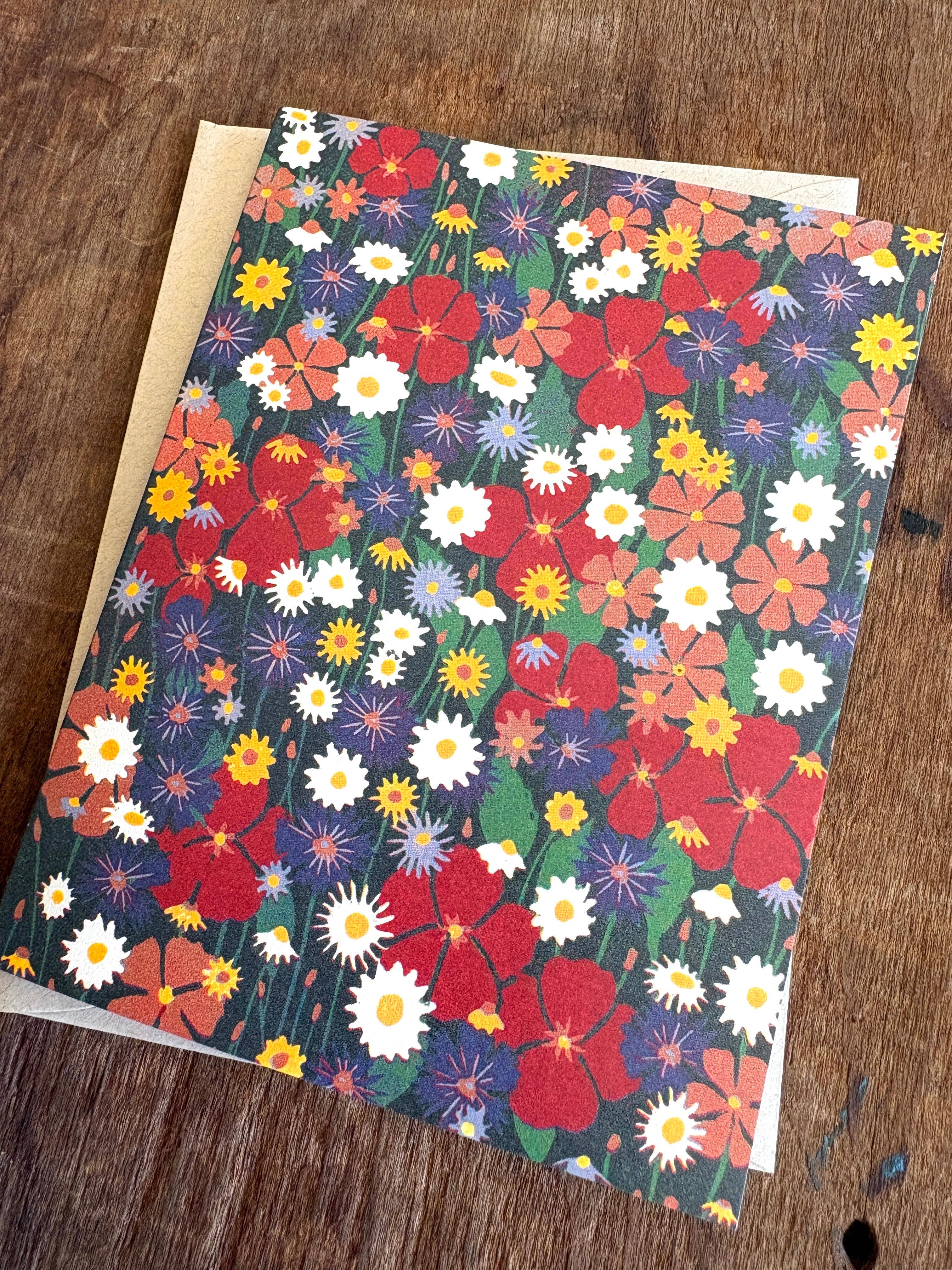 Box of 6 Wildflowers Blank Greeting Cards