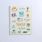 Only Good Things Sticker Book