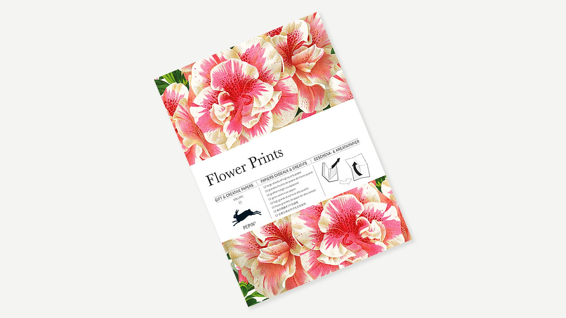 Flower Prints Gift & Creative Paper Book