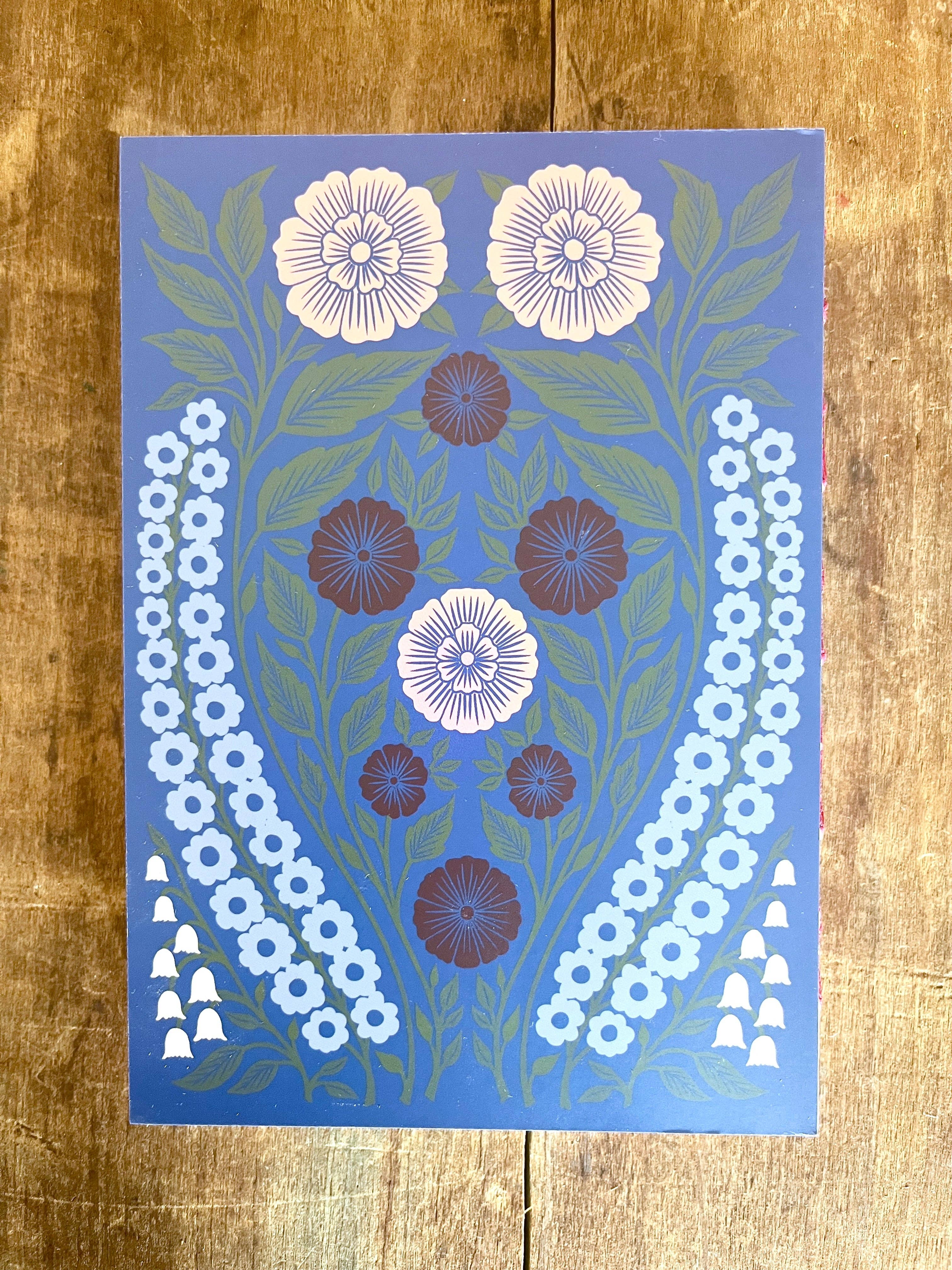 Naked Spine Journal: Foil Floral
