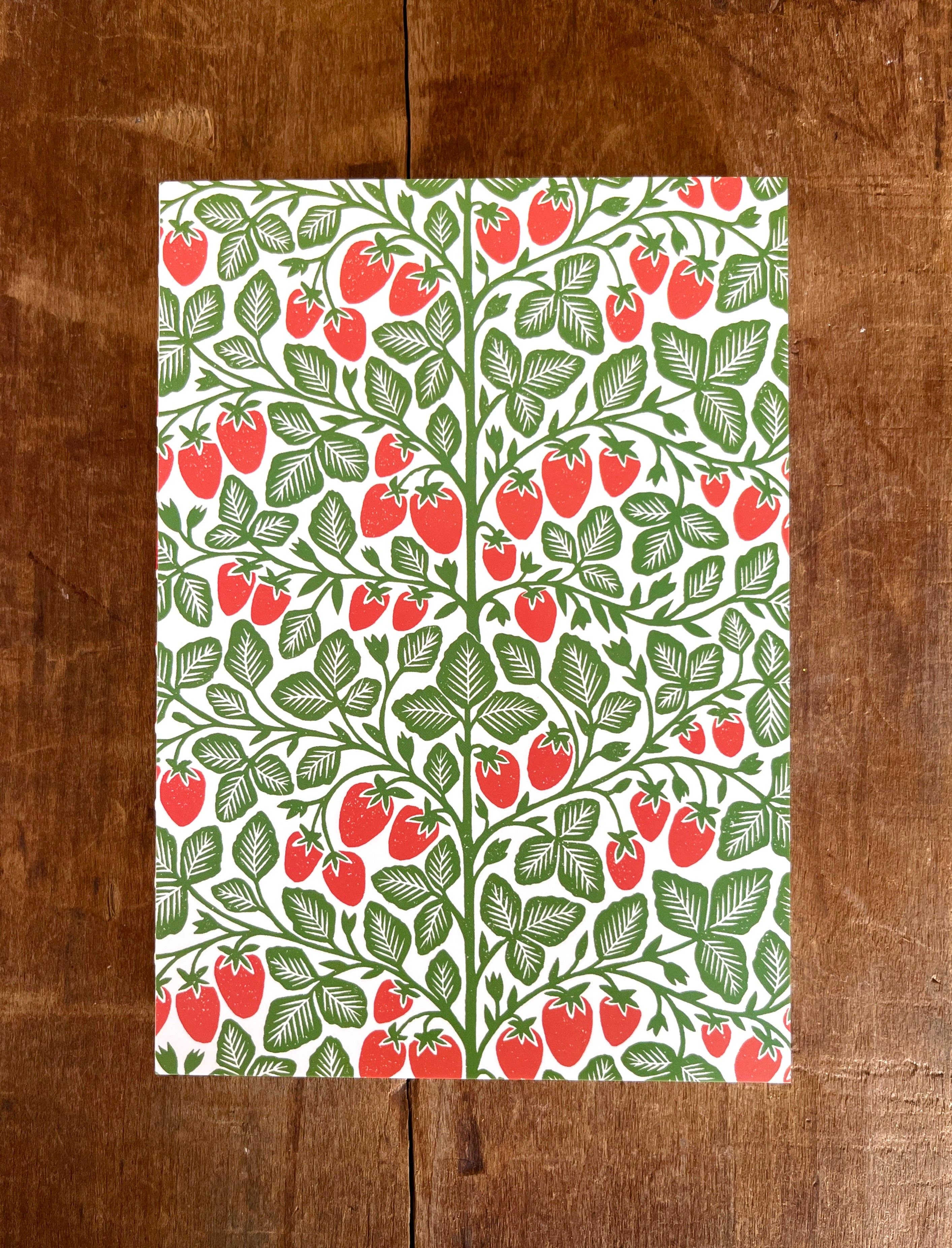 Naked Spine Journal: Strawberries