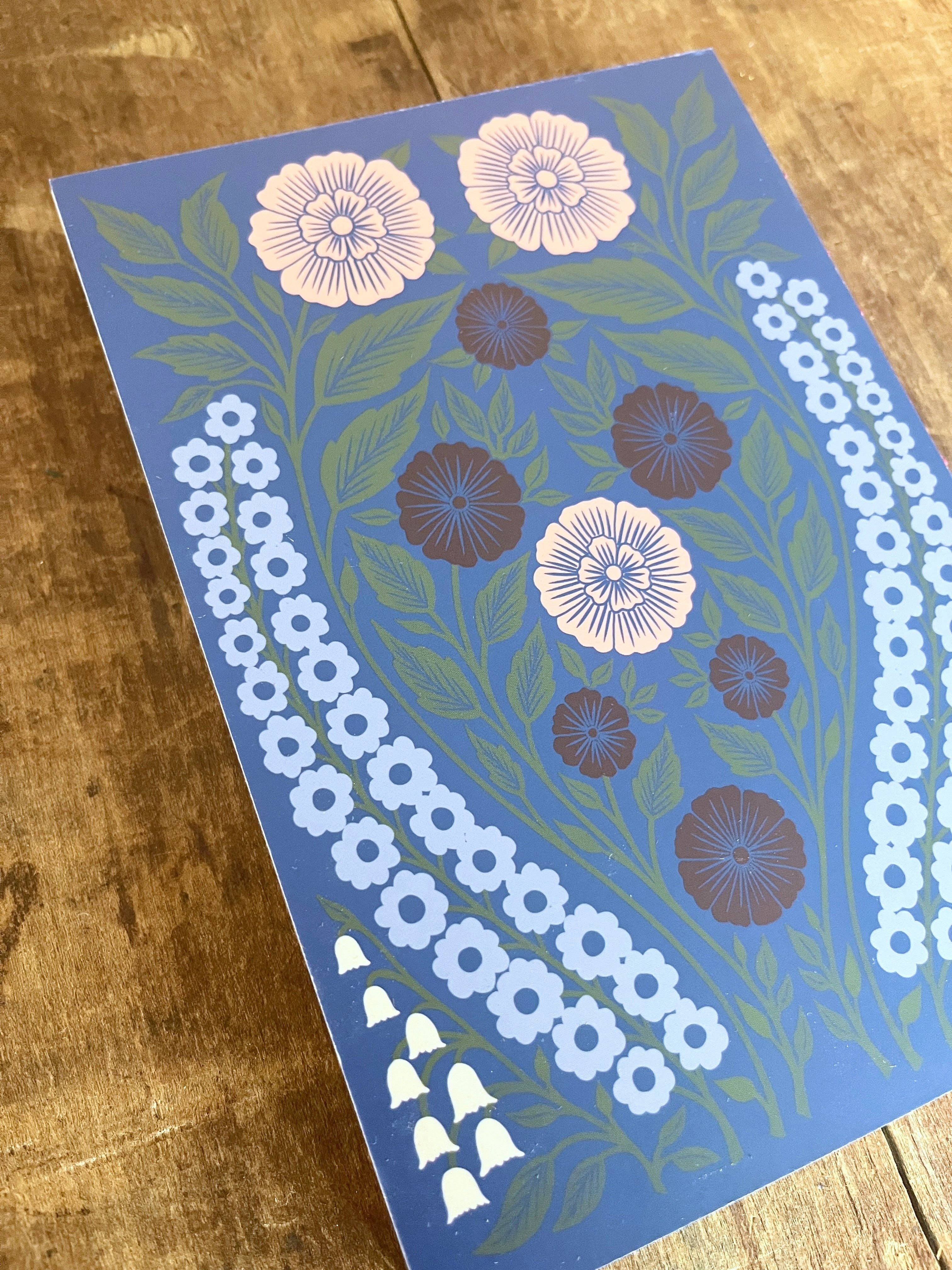 Naked Spine Journal: Foil Floral