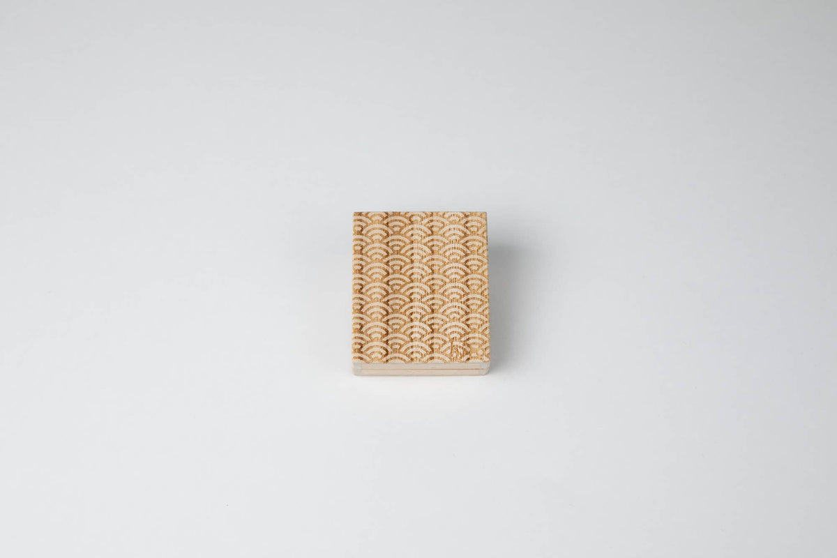 Three Tier Sewing Kit - Seigaiha (Wave)