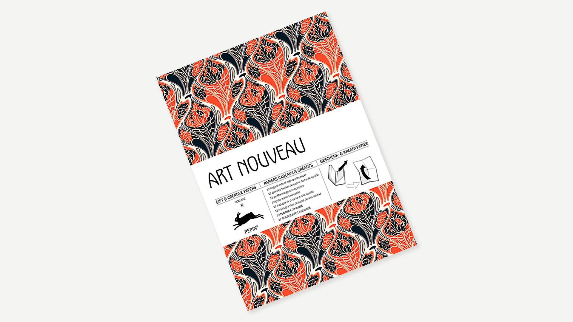 Art Nouveau Gift & Creative Paper Book