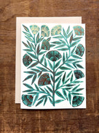 Box of 6 Blank Foil Greeting Card
