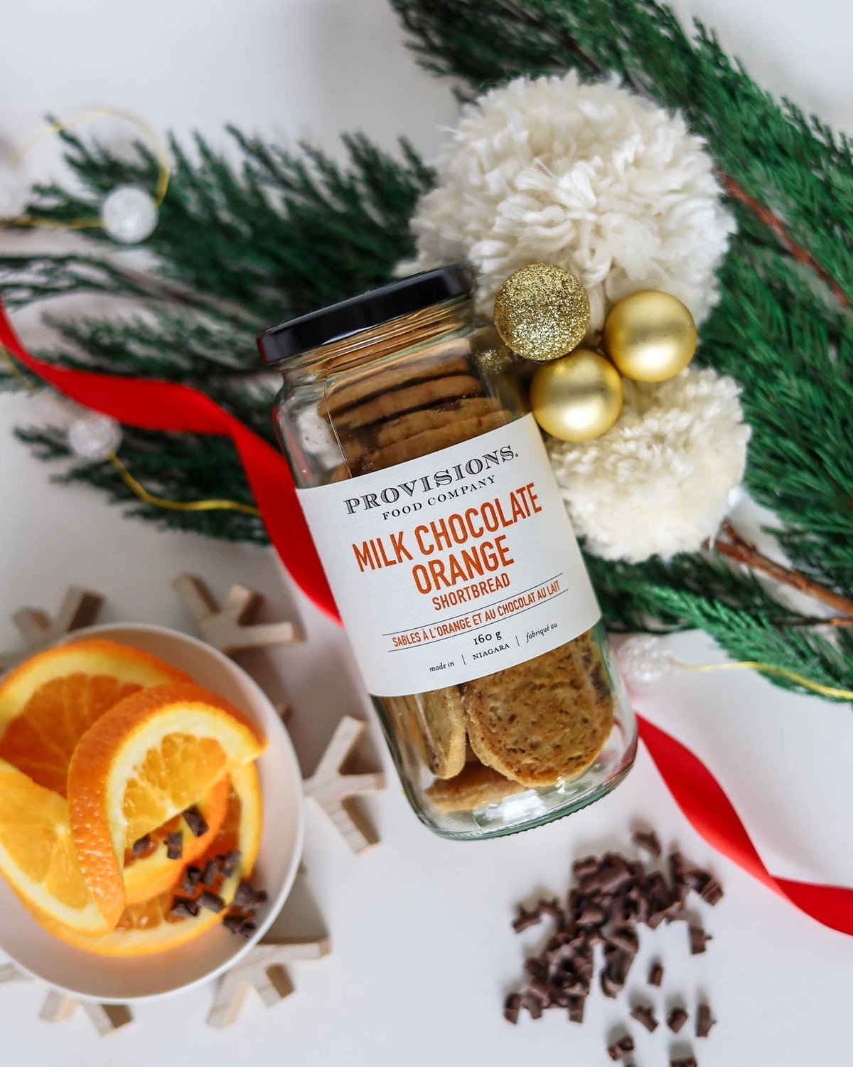 Milk Chocolate Orange Shortbread