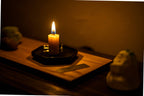 Rockaku Hexagon Rice Bran Wax Candle