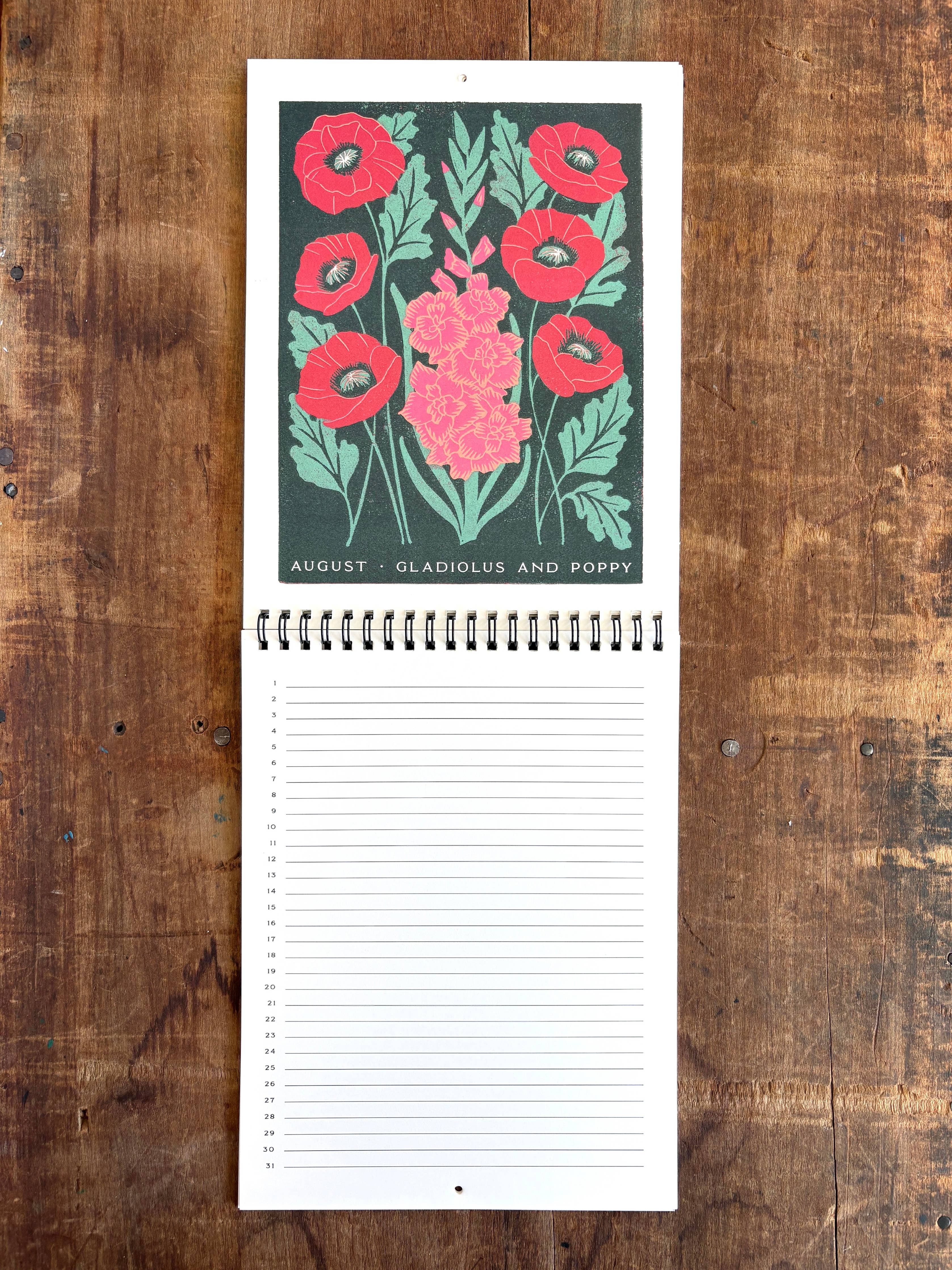 Perpetual Birth Month Calendar