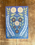 Naked Spine Journal: Foil Floral