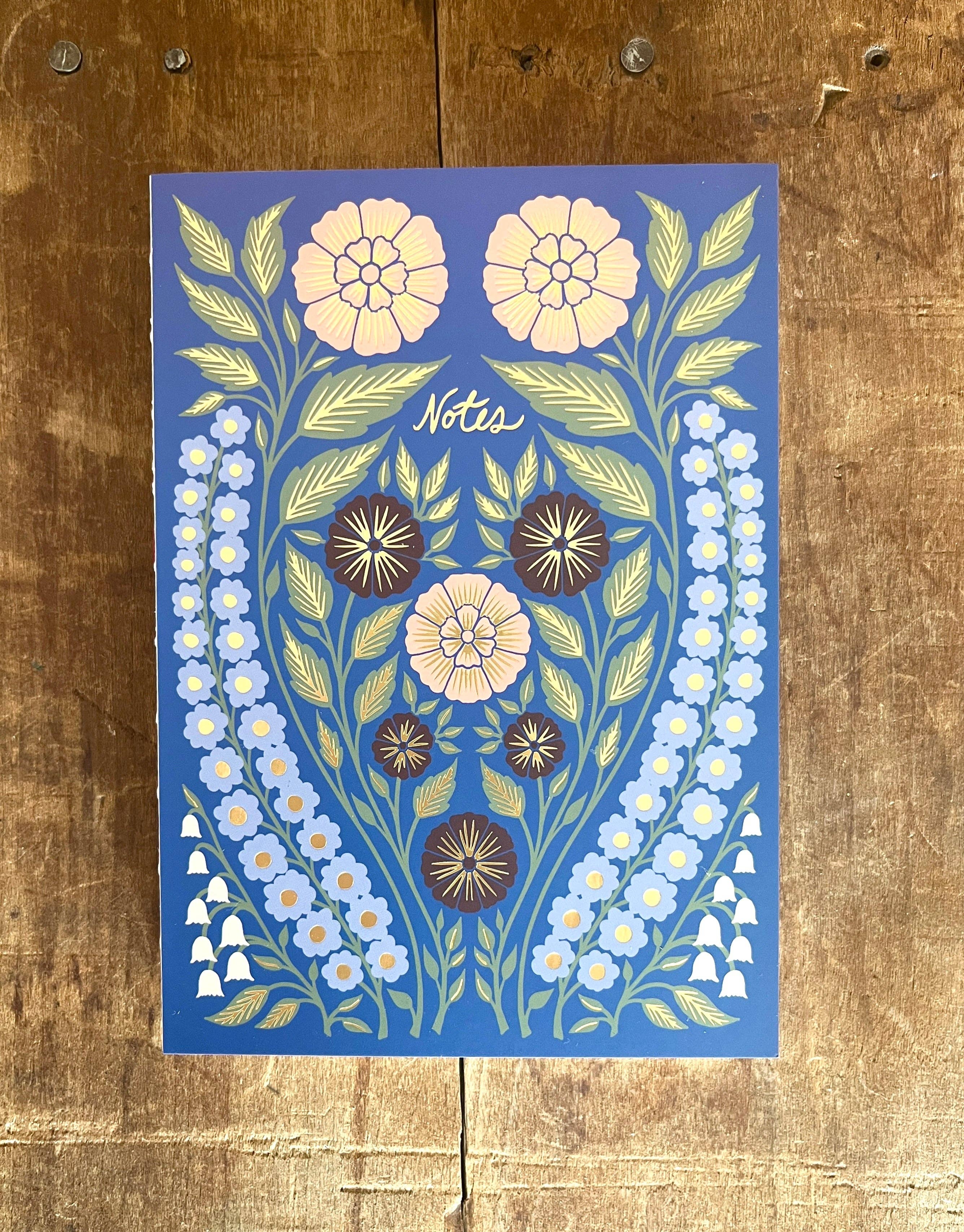 Naked Spine Journal: Foil Floral