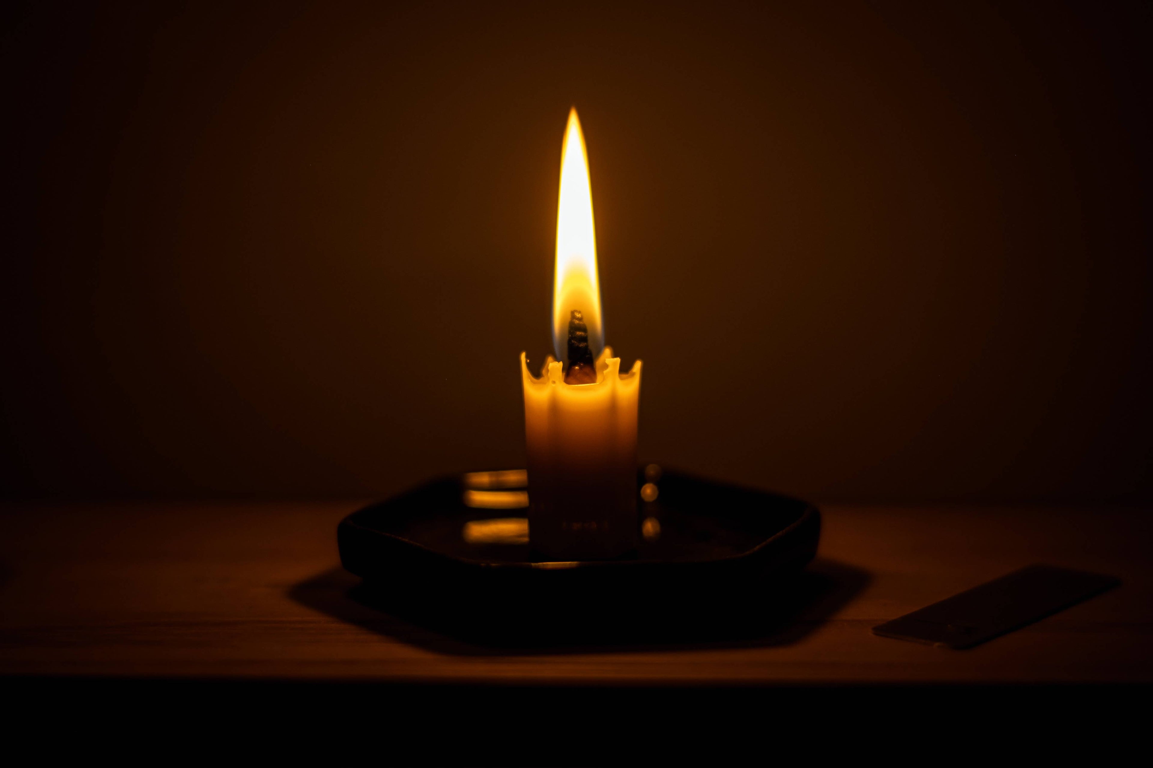 Rockaku Hexagon Rice Bran Wax Candle