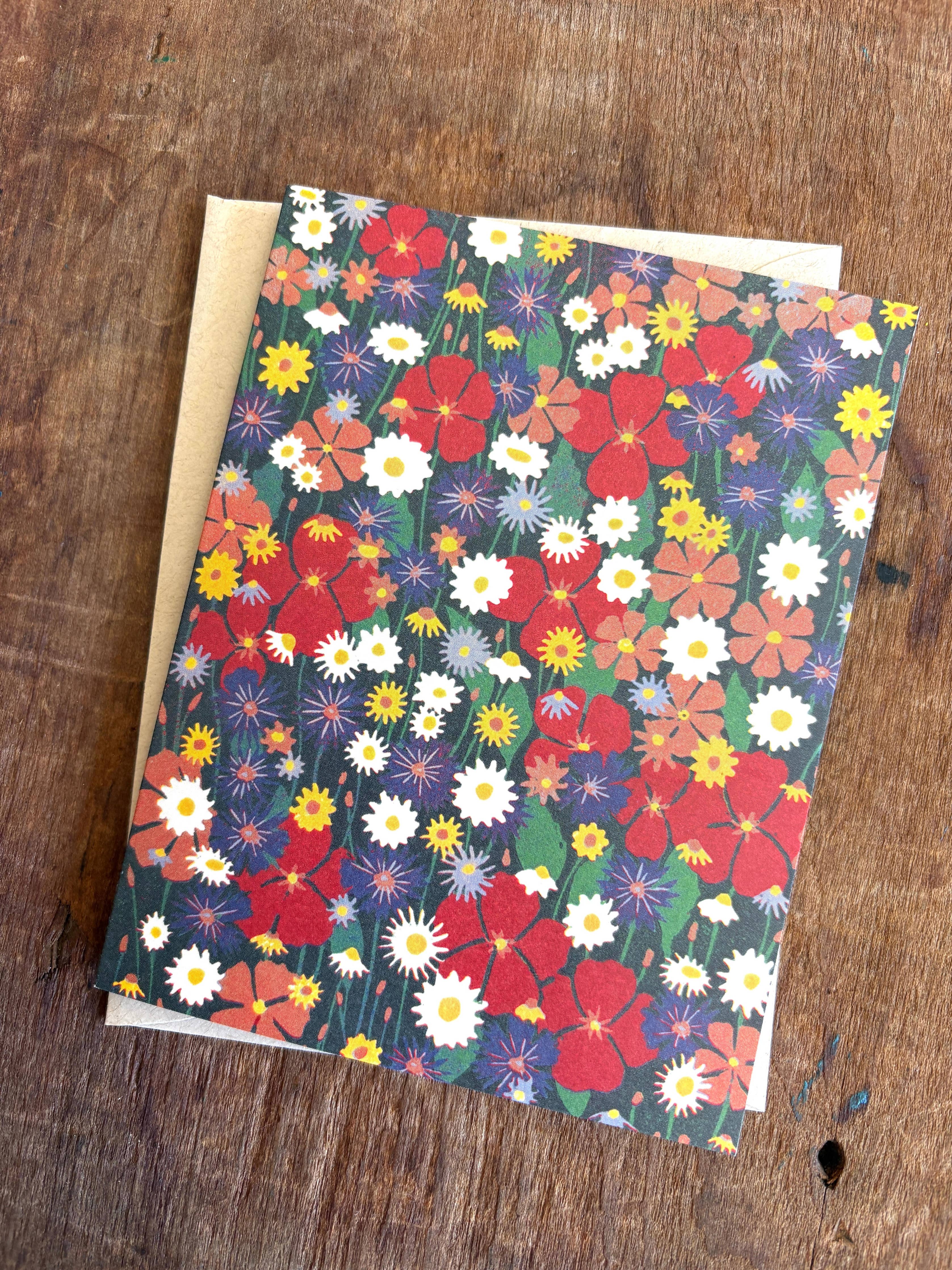 Box of 6 Wildflowers Blank Greeting Cards