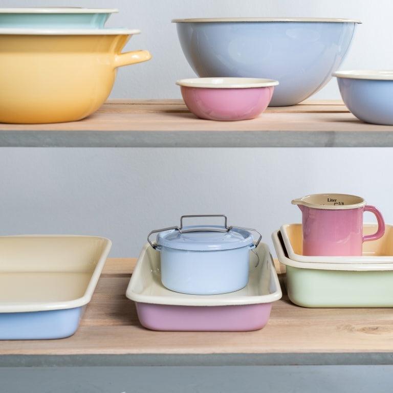 Casserole Dish - Pink - 32/19cm