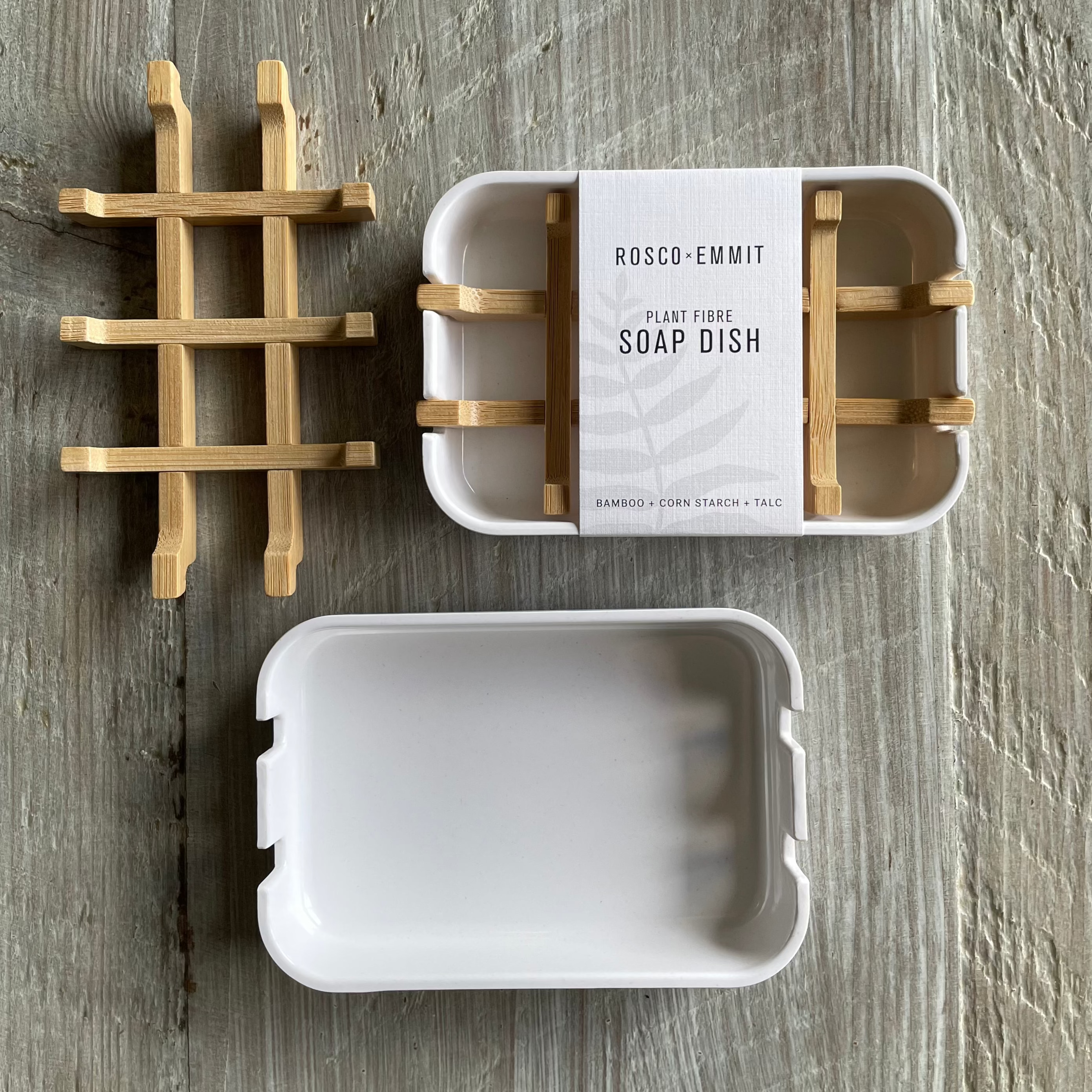 Bamboo Fibre Soap Dish