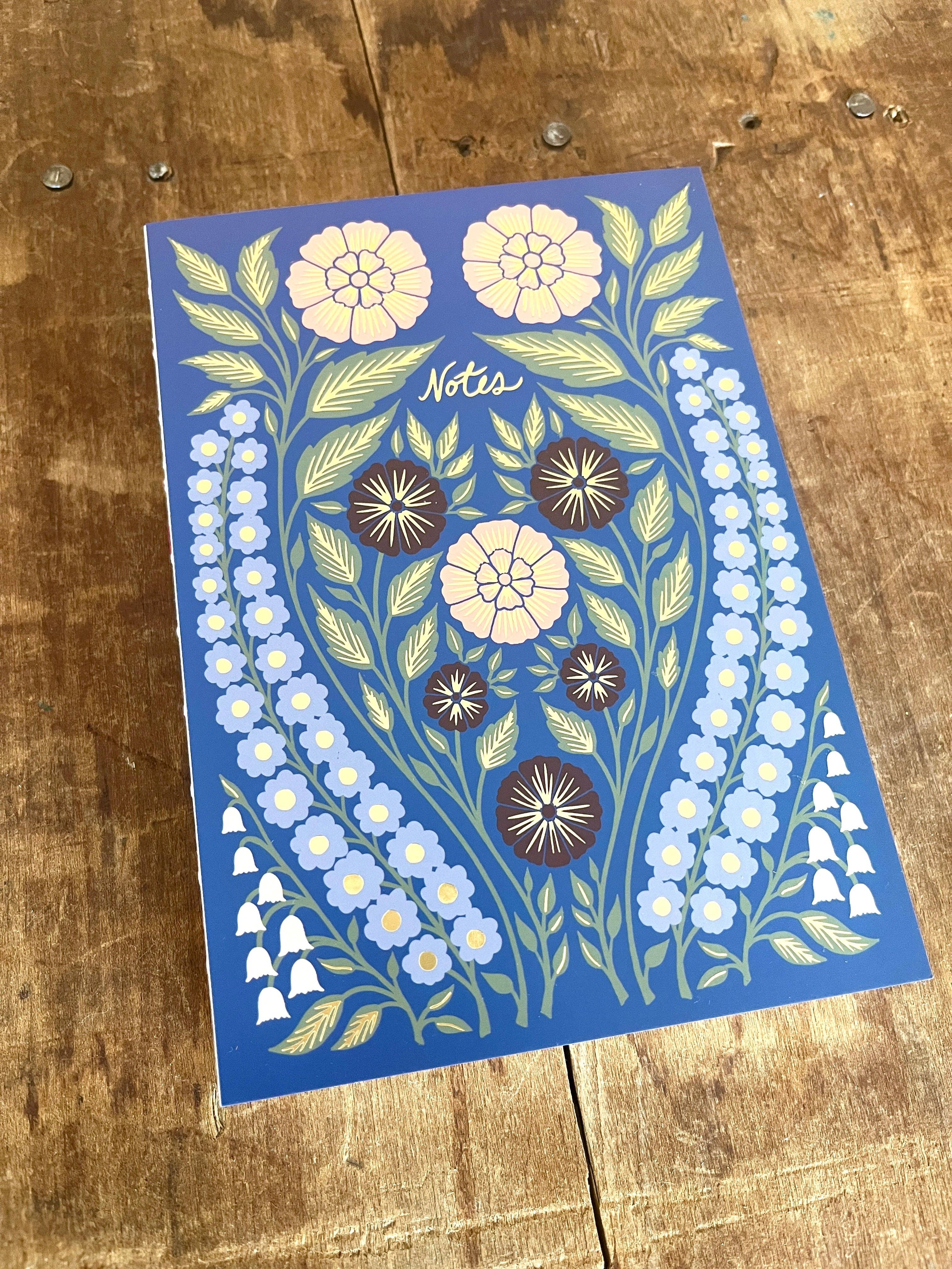 Naked Spine Journal: Foil Floral