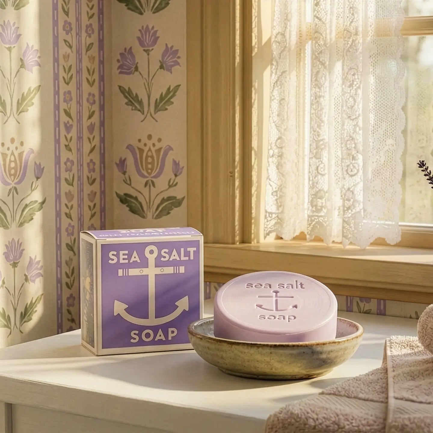 Swedish Dream Sea Salt Lavender Soap Bar