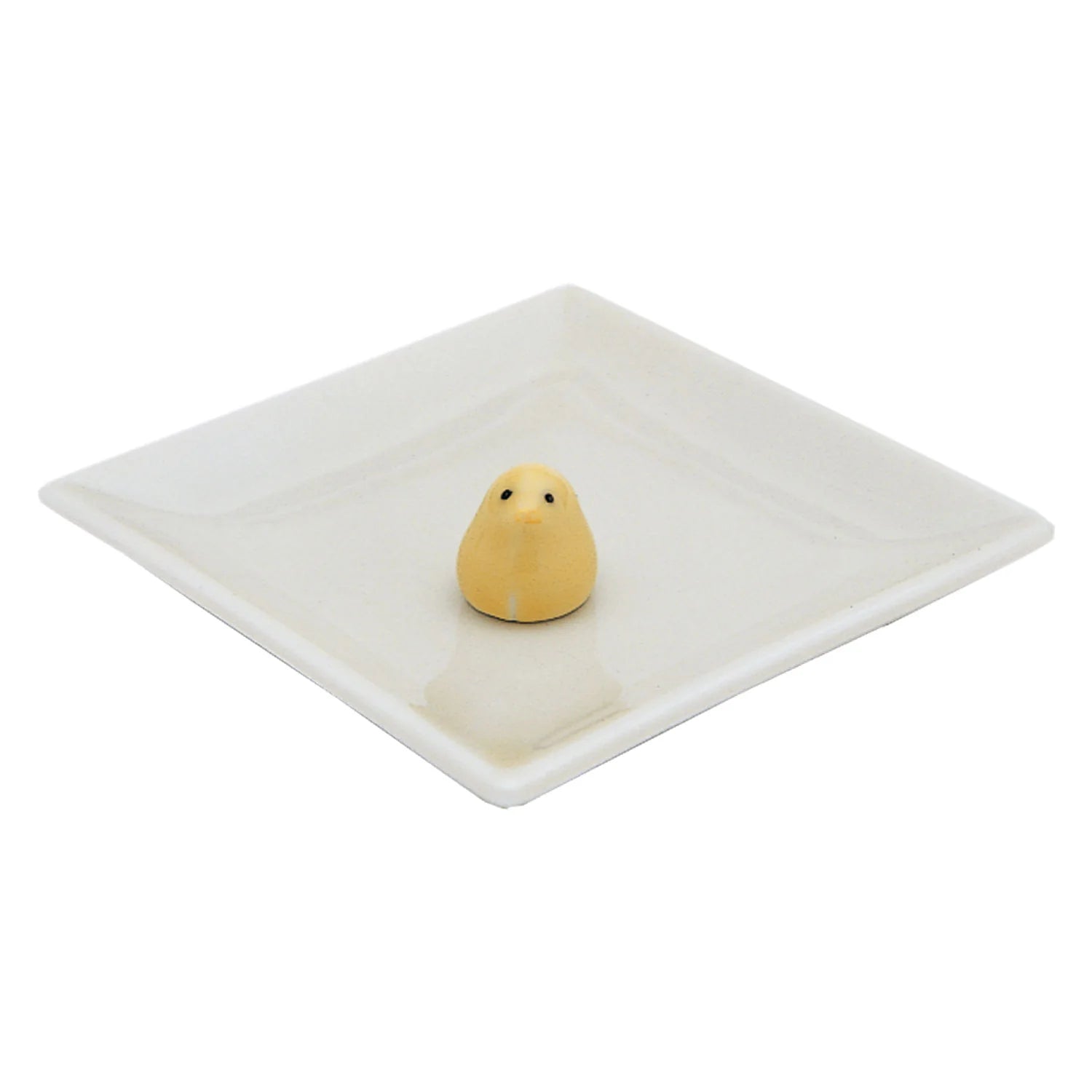 Chick Holder with Ivory Plate
