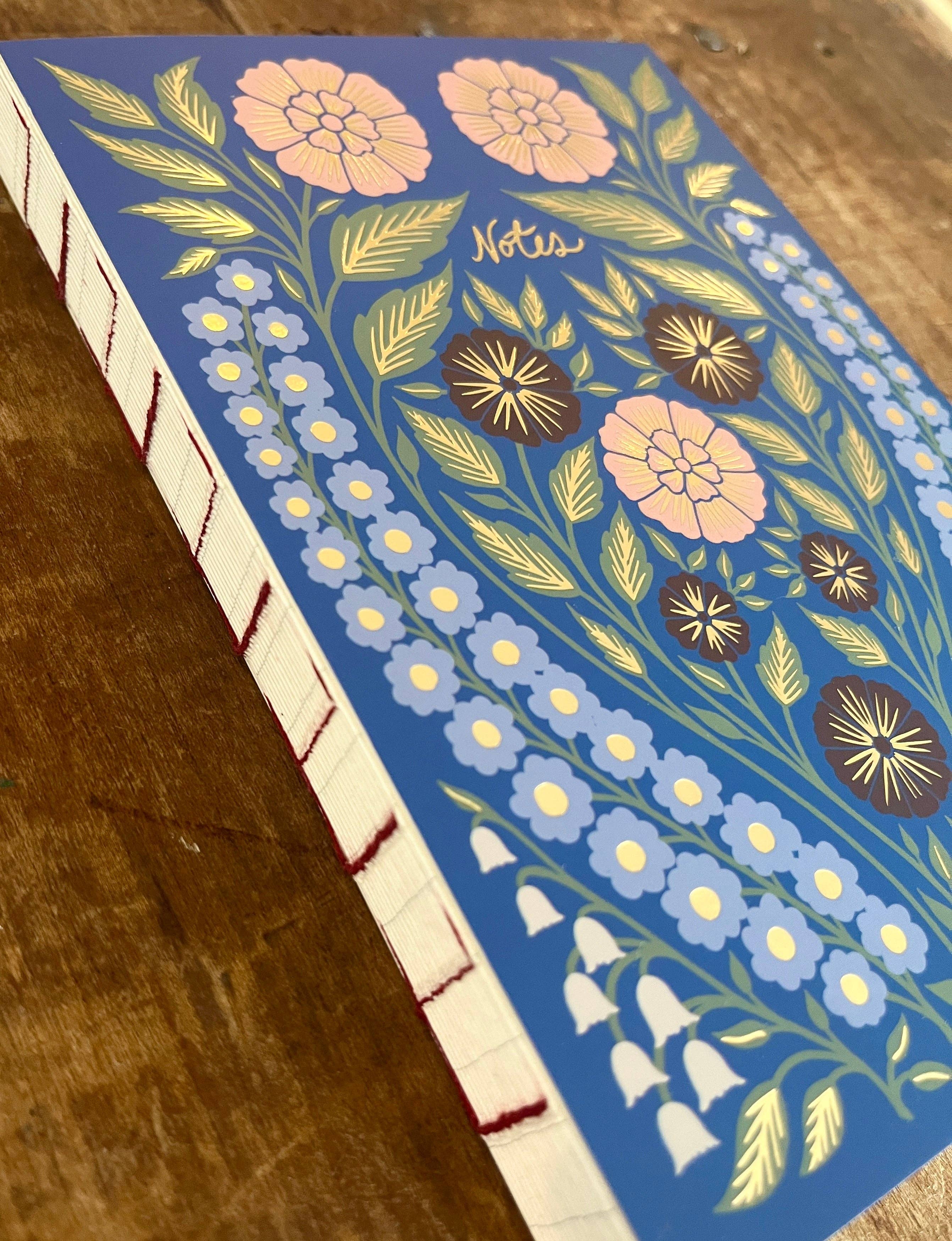 Naked Spine Journal: Foil Floral