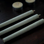 Sumac Wax Candle White - Set of 3
