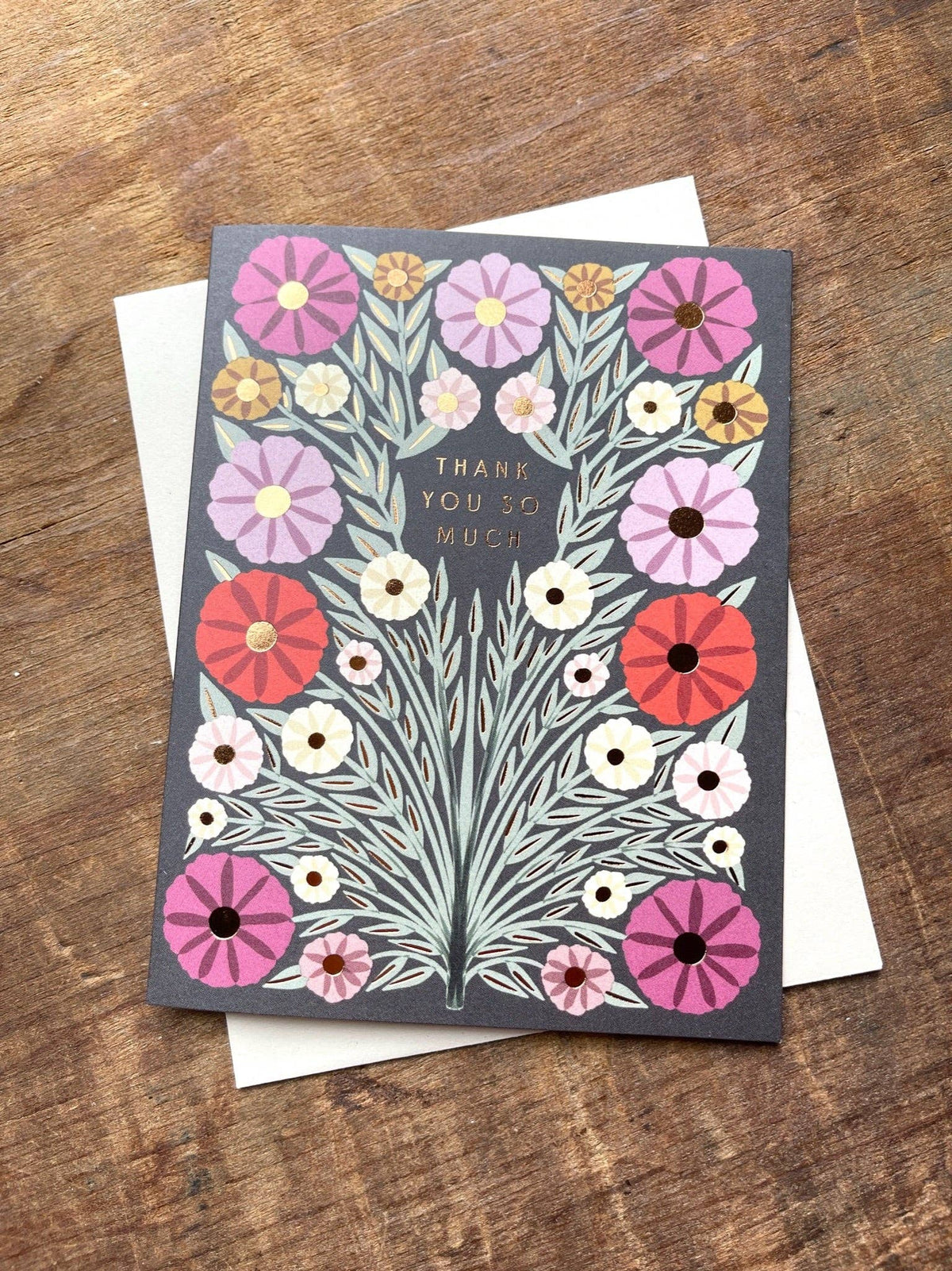 Box of 6 "Thank You So Much" Greeting Cards
