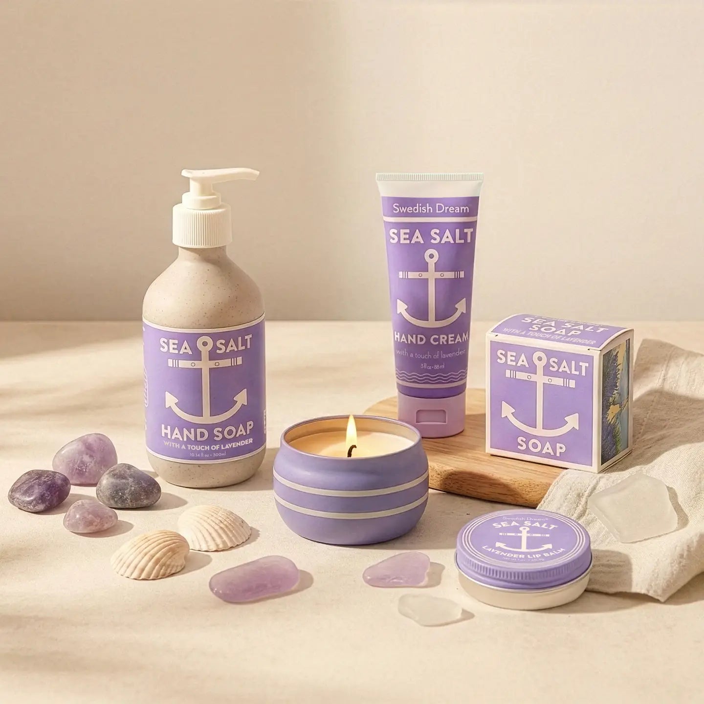 Swedish Dream Sea Salt Lavender Hand Soap