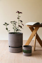 Hoff Raw Grey Terracotta Pot