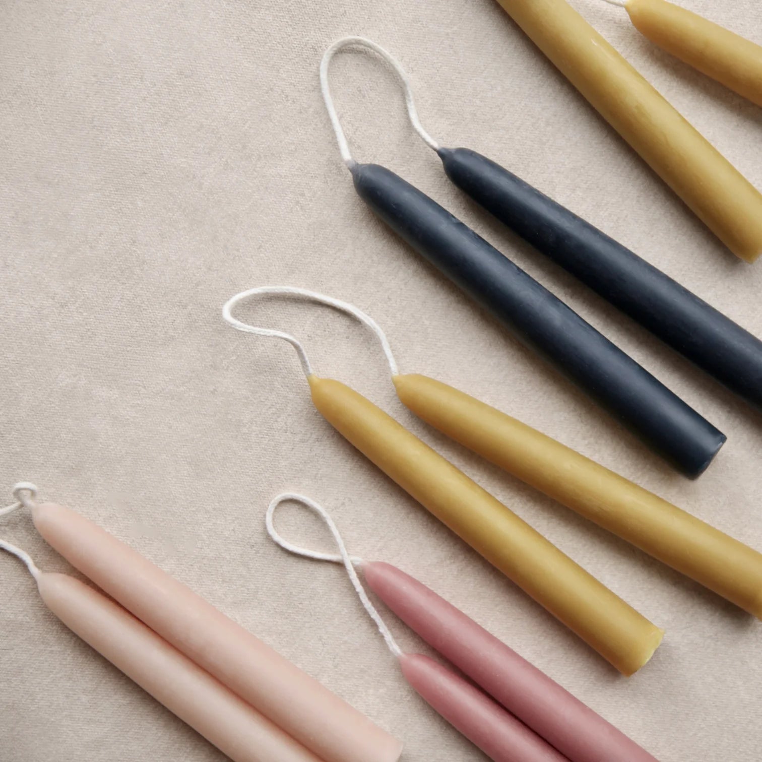 Beeswax Taper Candle - 6 Inch