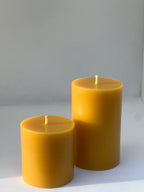 Flat Top Three Inch Pillar Candle