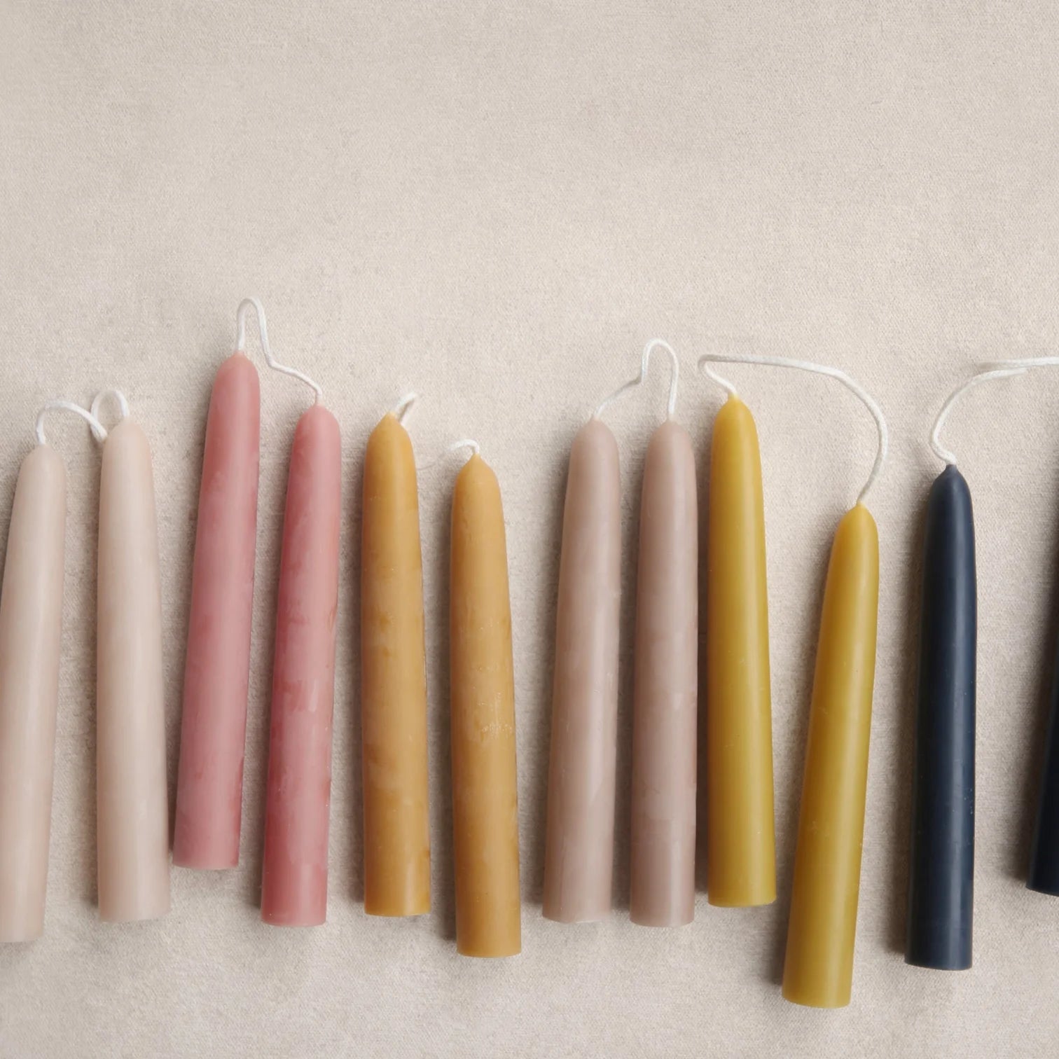 Beeswax Taper Candle - 6 Inch