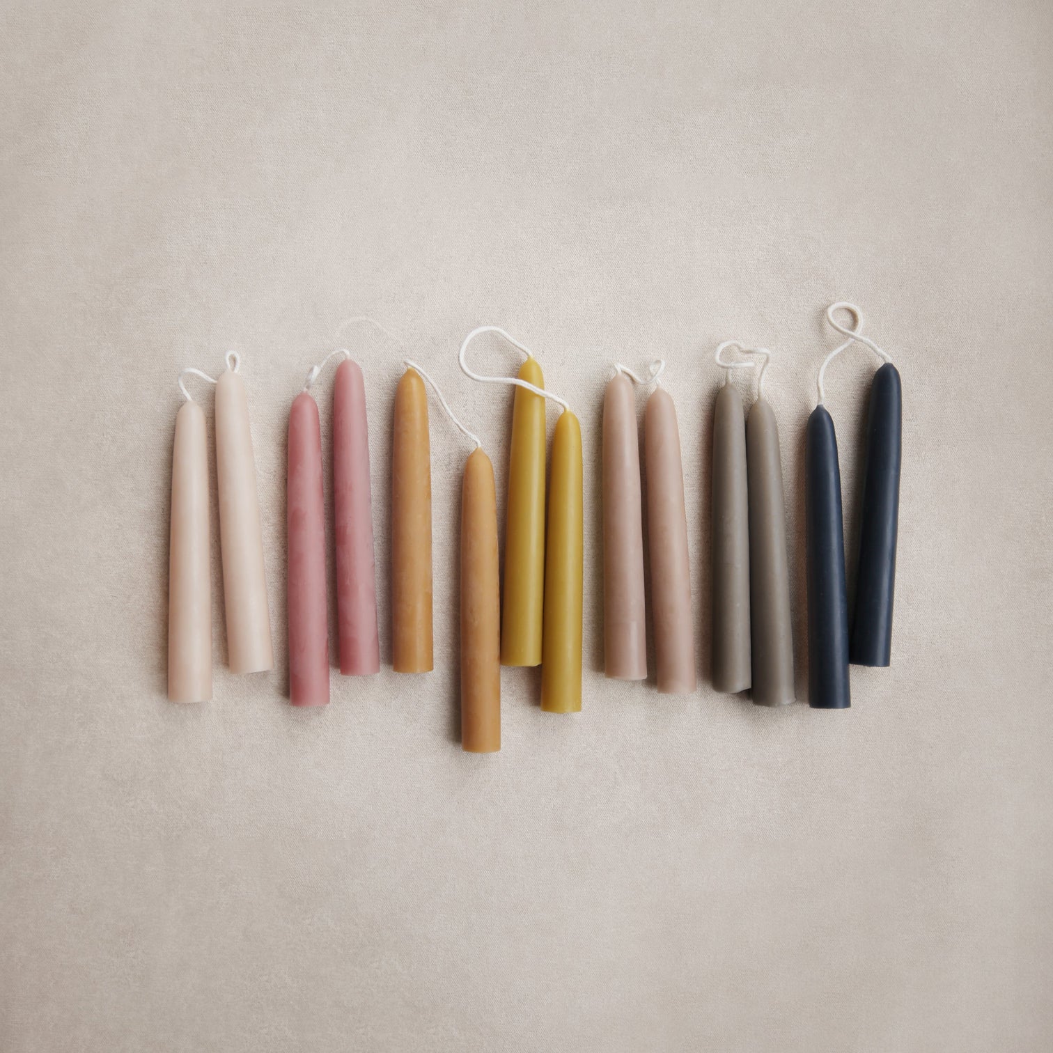 Beeswax Taper Candle - 6 Inch