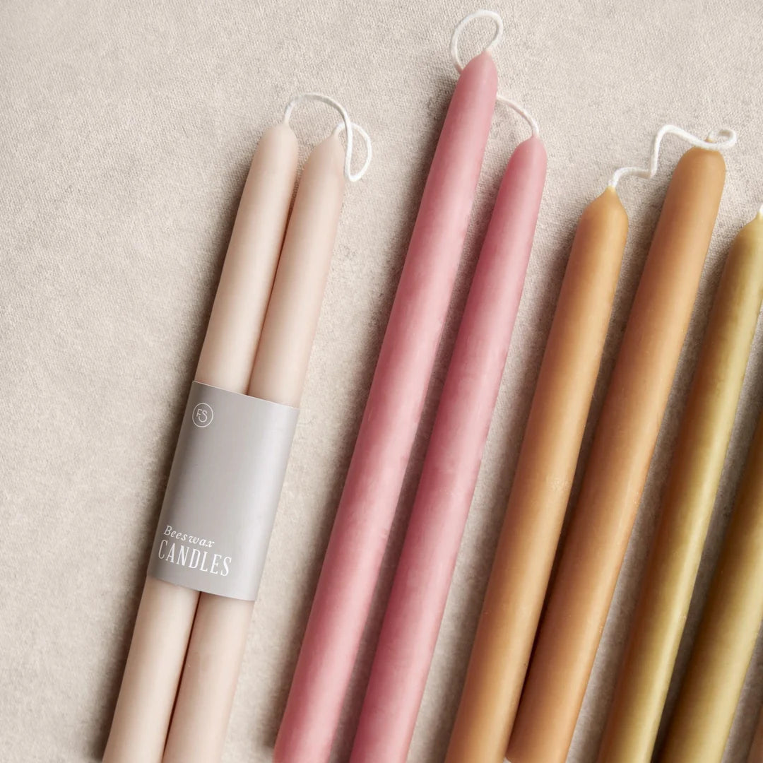 Beeswax Taper Candle - 9 Inch