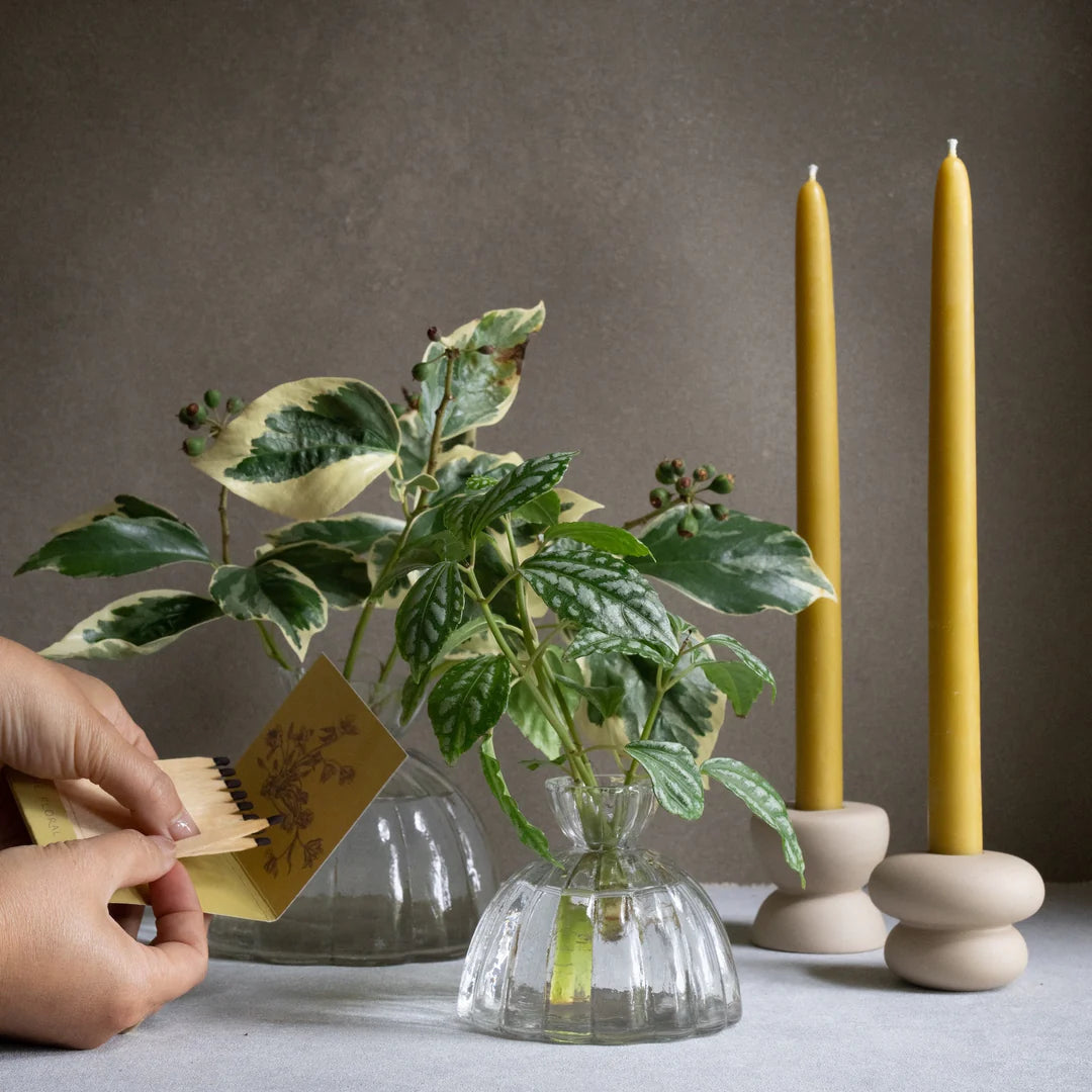 Beeswax Taper Candle - 9 Inch