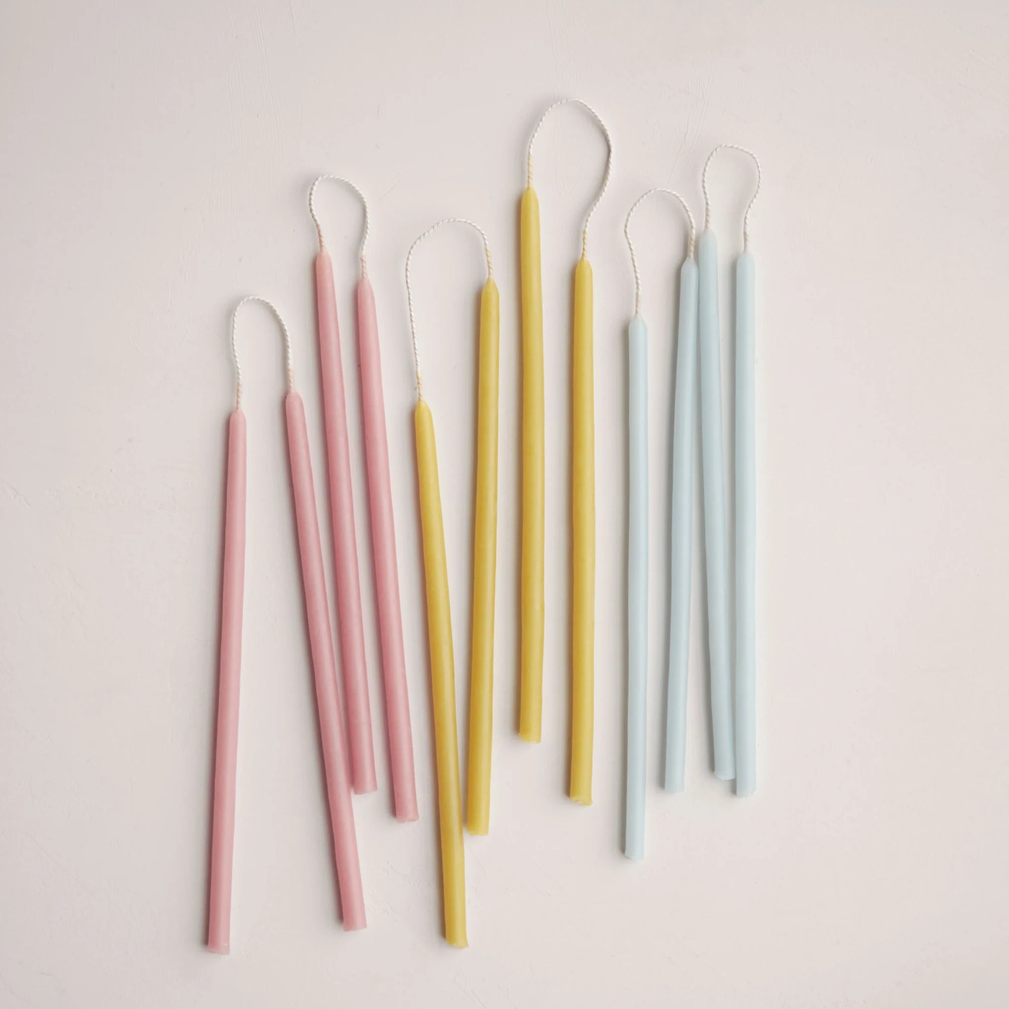 Beeswax Dipped Wishing Candles - Mix