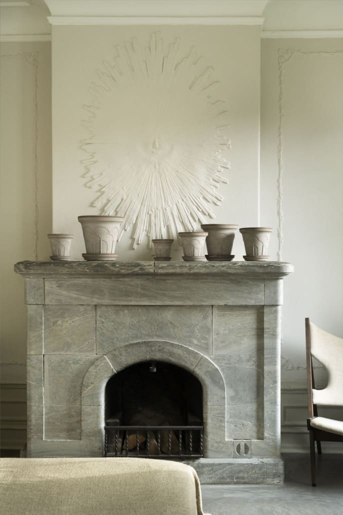 Fleur Raw Grey Terracotta Pot