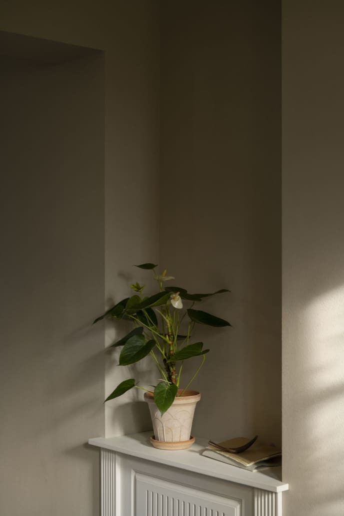 Fleur Raw Rosa Terracotta Pot