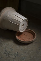 Fleur Raw Rosa Terracotta Pot