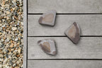 Triangle Foot Raw Grey